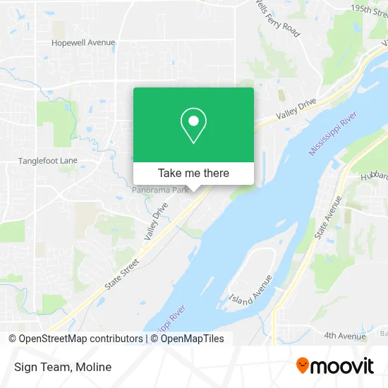 Sign Team map