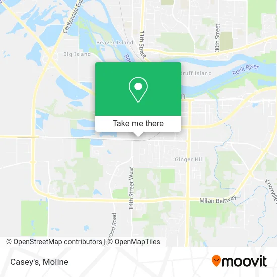 Casey's map