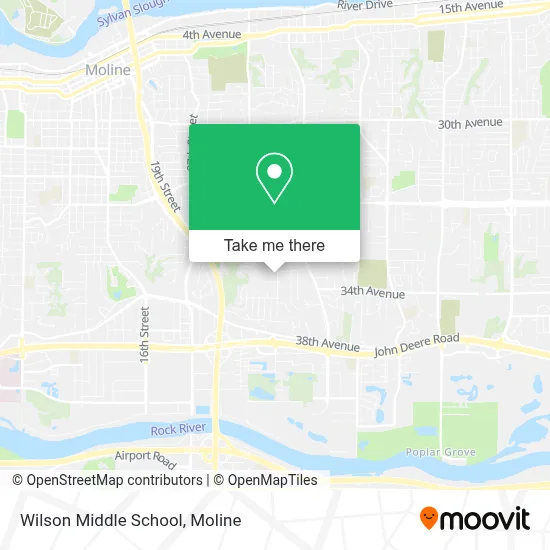 Wilson Middle School map