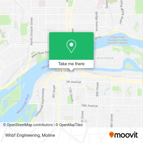 Whbf Engineering map