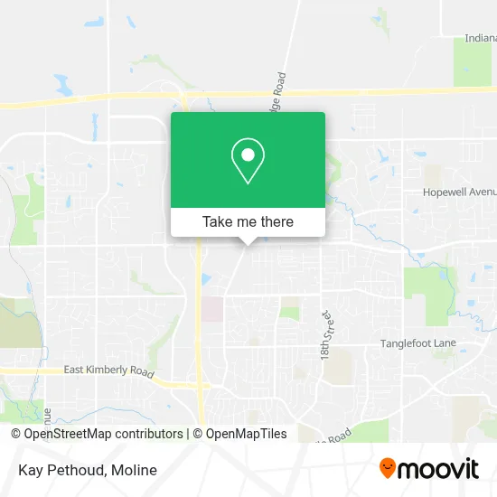Kay Pethoud map