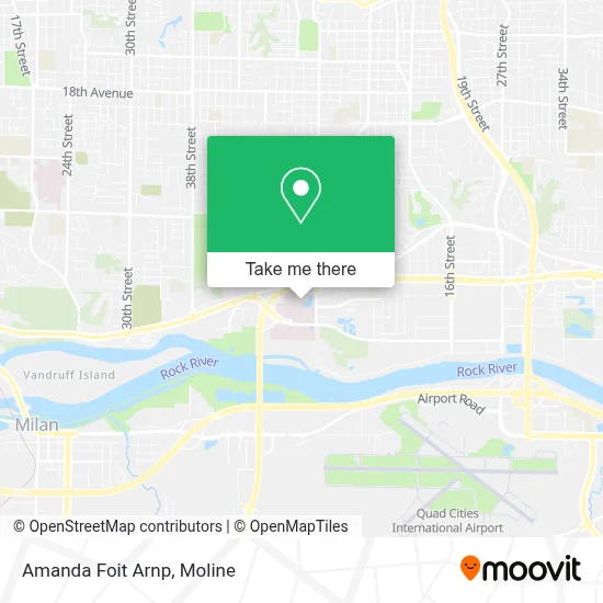 Amanda Foit Arnp map