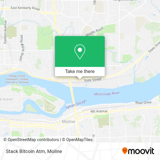 Mapa de Stack Bitcoin Atm