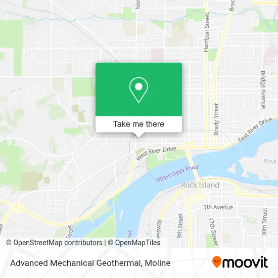 Advanced Mechanical Geothermal map