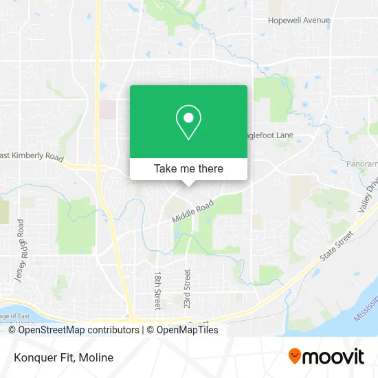 Konquer Fit map