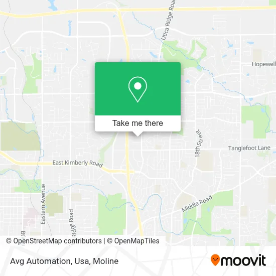 Avg Automation, Usa map