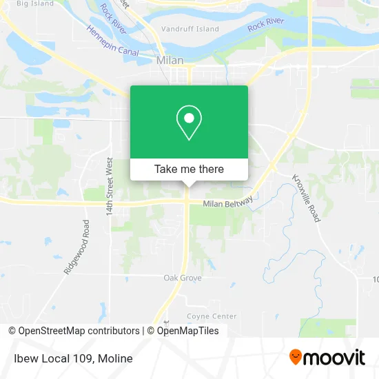 Ibew Local 109 map