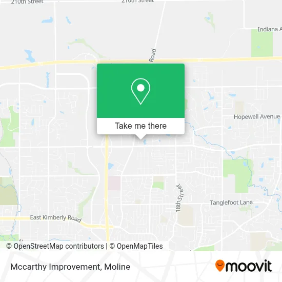 Mccarthy Improvement map