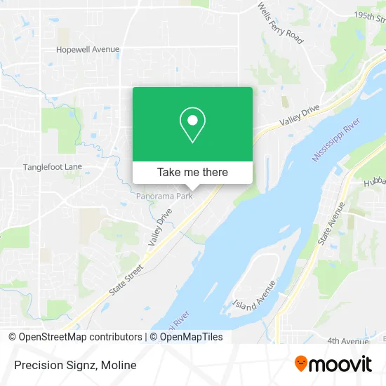 Precision Signz map