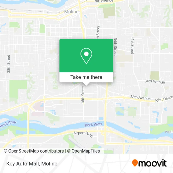 Key Auto Mall map