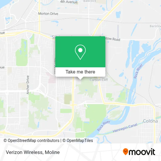 Verizon Wireless map