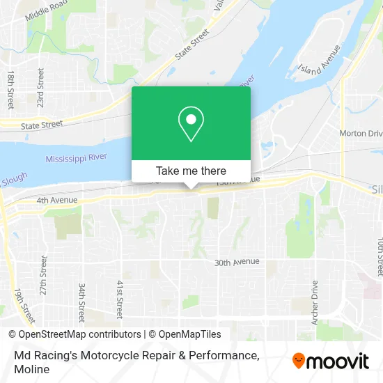 Md Racing's Motorcycle Repair & Performance map