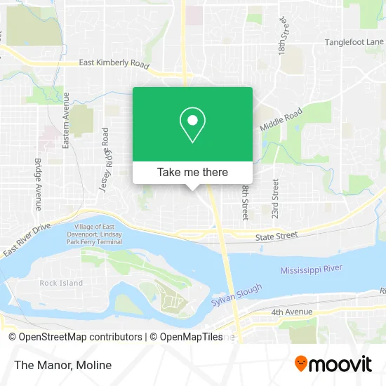 The Manor map