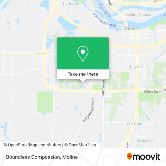 Boundless Compassion map