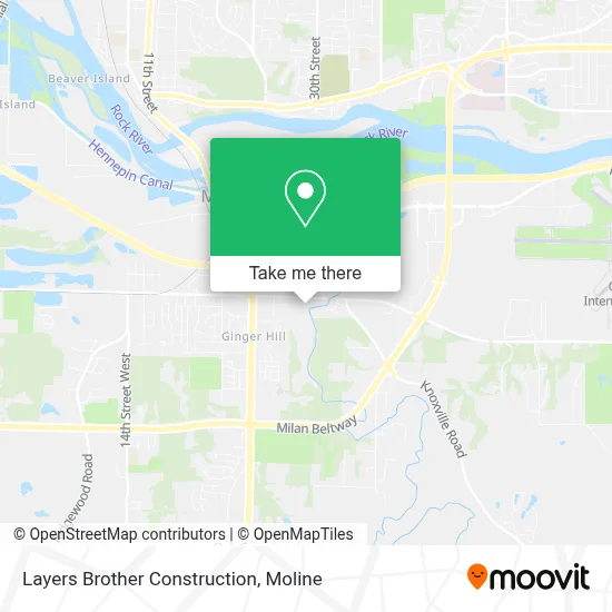 Layers Brother Construction map