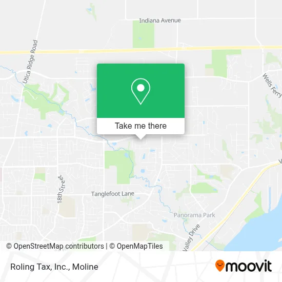 Roling Tax, Inc. map
