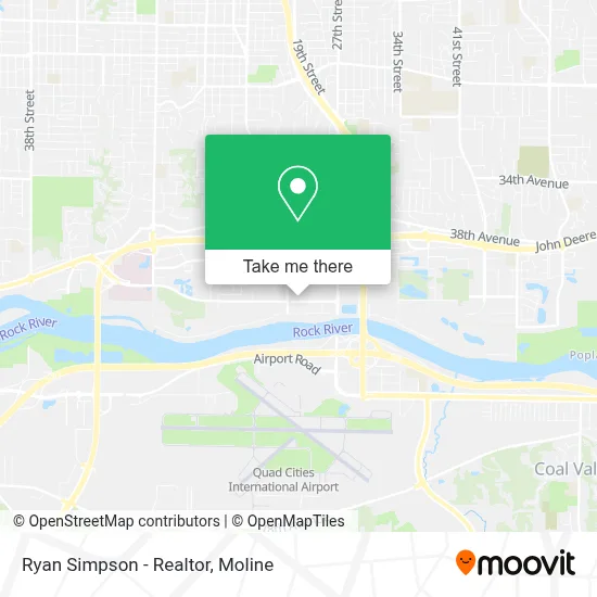 Ryan Simpson - Realtor map