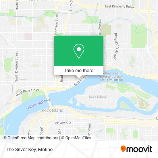 The Silver Key map