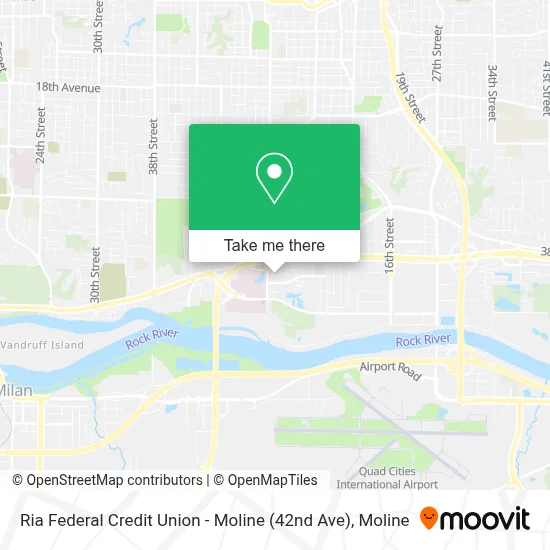 Ria Federal Credit Union - Moline (42nd Ave) map
