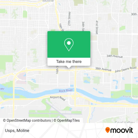 Usps map