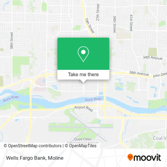 Wells Fargo Bank map