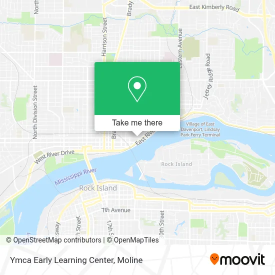 Ymca Early Learning Center map