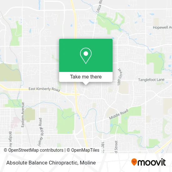Absolute Balance Chiropractic map