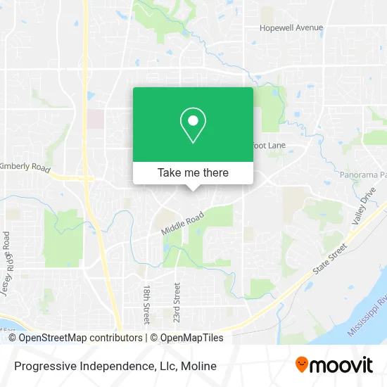 Progressive Independence, Llc map