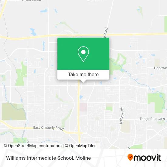 Williams Intermediate School map
