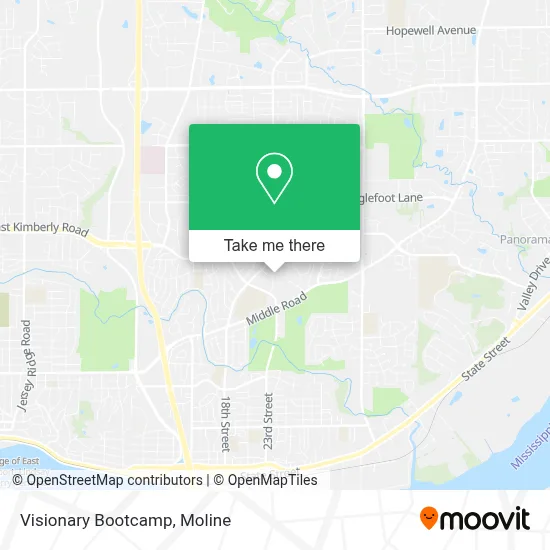 Visionary Bootcamp map