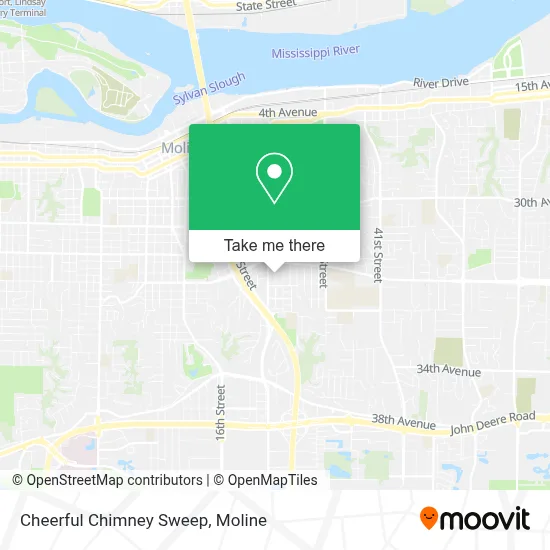 Cheerful Chimney Sweep map