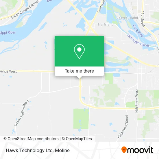 Hawk Technology Ltd map