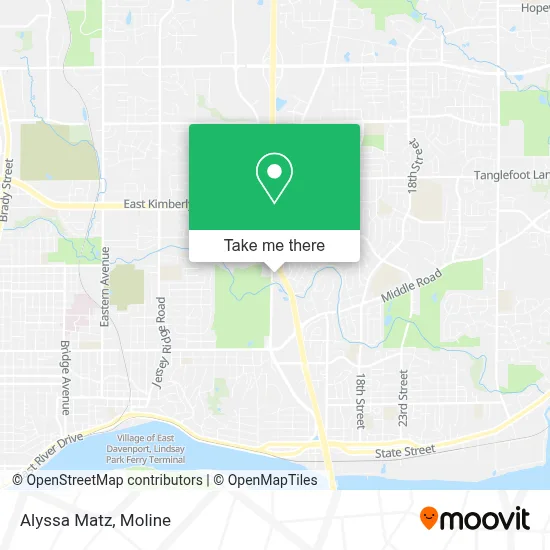 Alyssa Matz map
