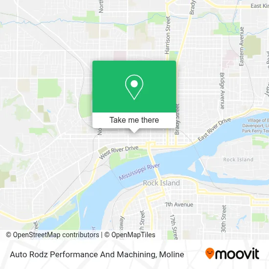 Auto Rodz Performance And Machining map