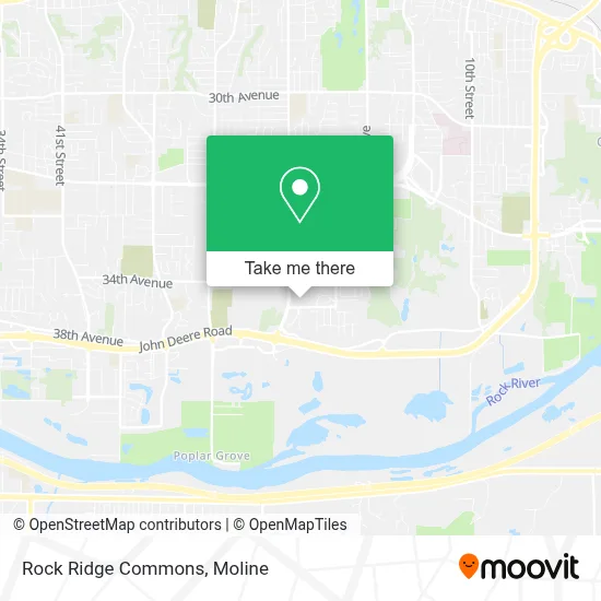 Rock Ridge Commons map