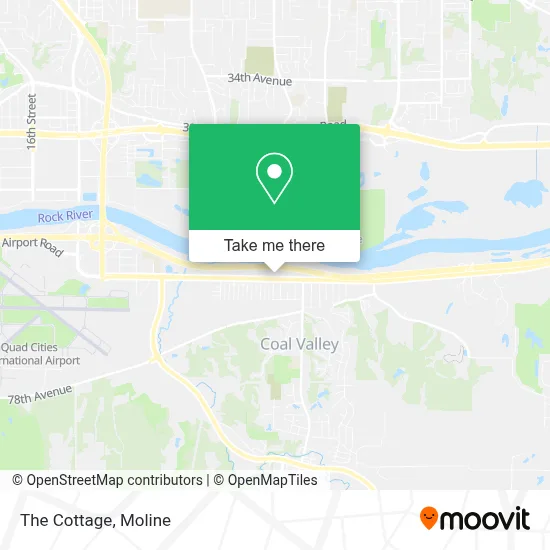 The Cottage map
