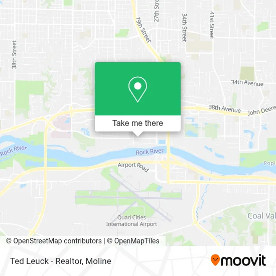 Ted Leuck - Realtor map