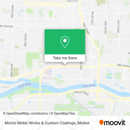 Moritz Motor Works & Custom Coatings map