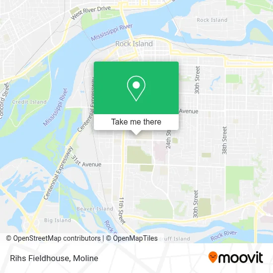 Rihs Fieldhouse map