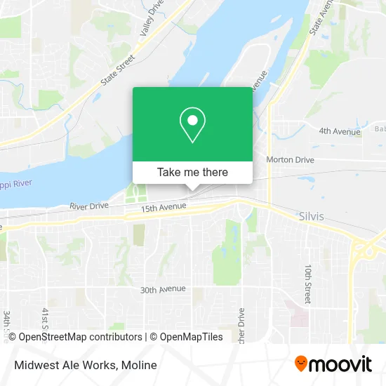 Midwest Ale Works map