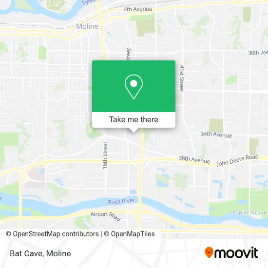 Bat Cave map