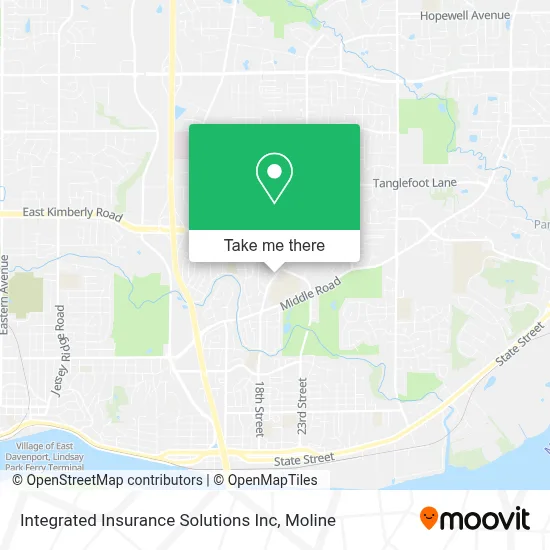 Integrated Insurance Solutions Inc map