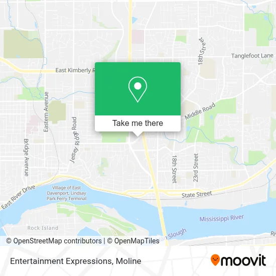 Entertainment Expressions map