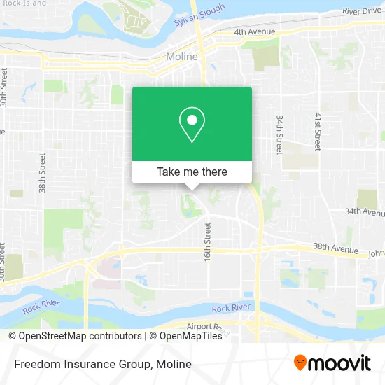 Freedom Insurance Group map
