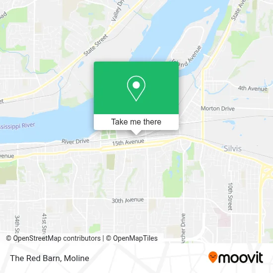 The Red Barn map