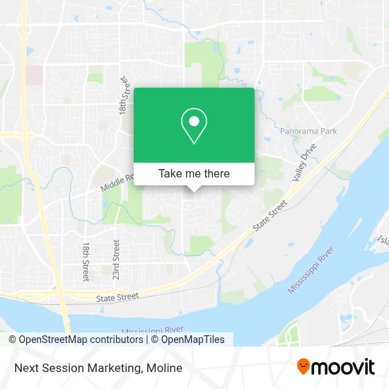 Next Session Marketing map