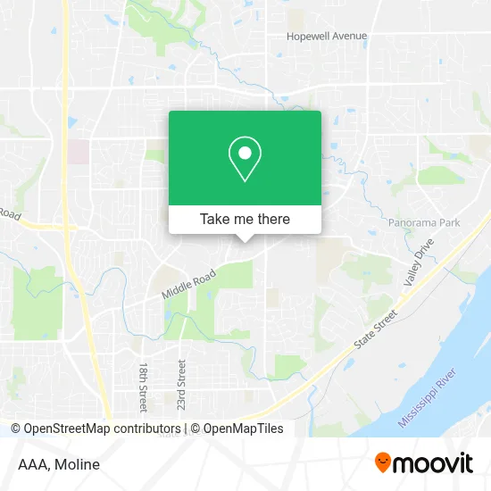 Aaa map