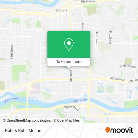 Ruhl & Ruhl map