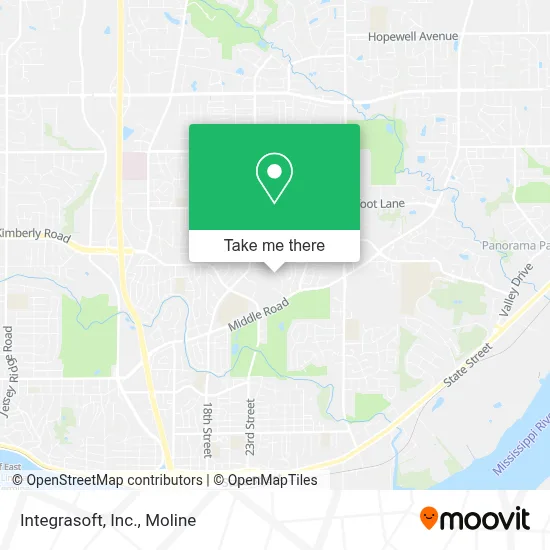 Integrasoft, Inc. map