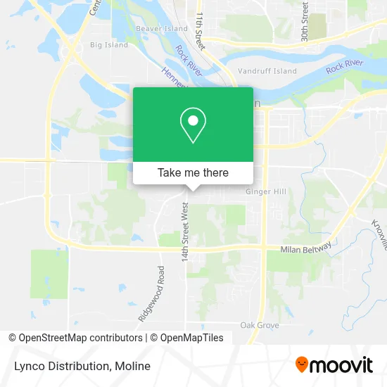 Lynco Distribution map